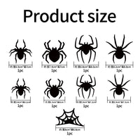 18pcs spiders