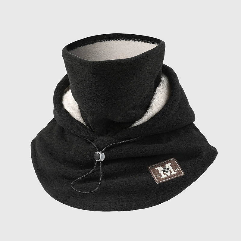 🔥🎁3-in-1 Winter Fleece Balaclava Hood With Adjustable Drawstring