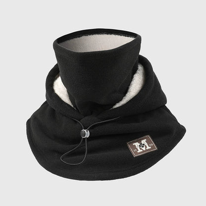 🔥🎁3-in-1 Winter Fleece Balaclava Hood With Adjustable Drawstring