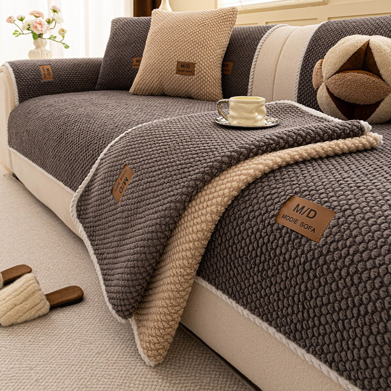 Removable Sofa Cover, Non-Slip Polyester