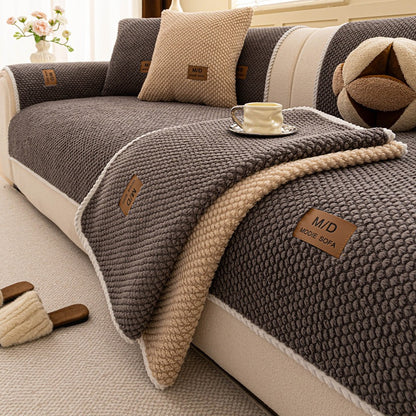 Removable Sofa Cover, Non-Slip Polyester