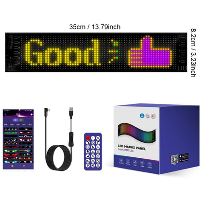 ⚡New Smart LED Pixel Car Display — App-Controlled Custom Text, Colors & Animations