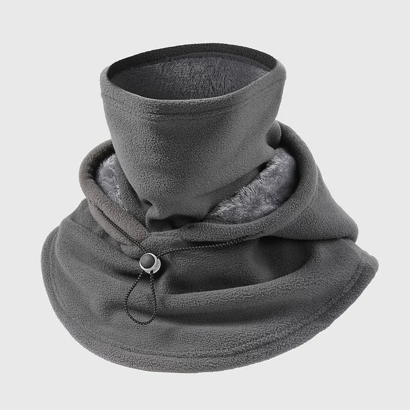 🔥🎁3-in-1 Winter Fleece Balaclava Hood With Adjustable Drawstring