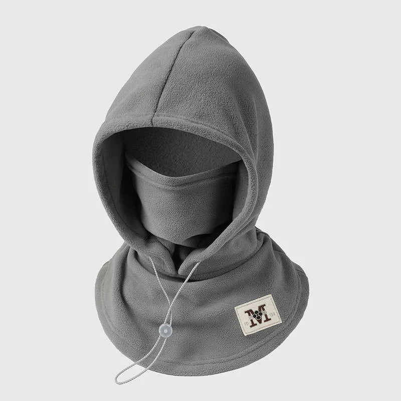 🔥🎁3-in-1 Winter Fleece Balaclava Hood With Adjustable Drawstring