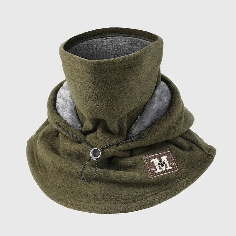 🔥🎁3-in-1 Winter Fleece Balaclava Hood With Adjustable Drawstring