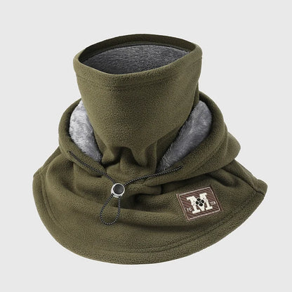 🔥🎁3-in-1 Winter Fleece Balaclava Hood With Adjustable Drawstring