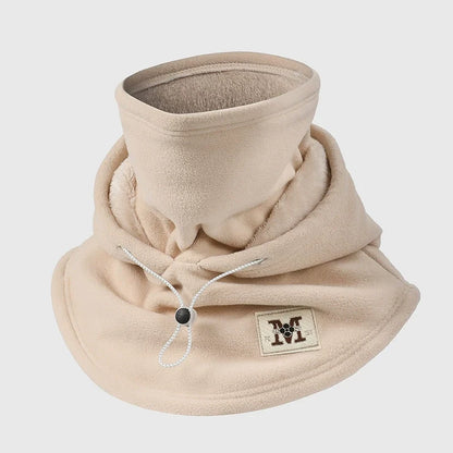 🔥🎁3-in-1 Winter Fleece Balaclava Hood With Adjustable Drawstring