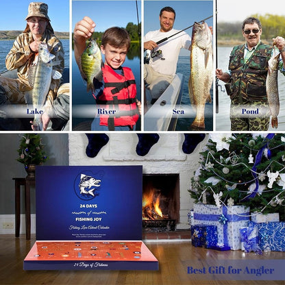 🎣Fishnadvent 24-day Calender - 24PCS