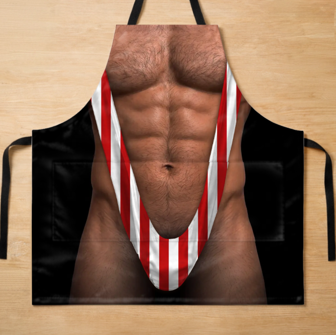 ⚡Personalized Apron (with Pockets) – A Gift for Men – King of BBQ