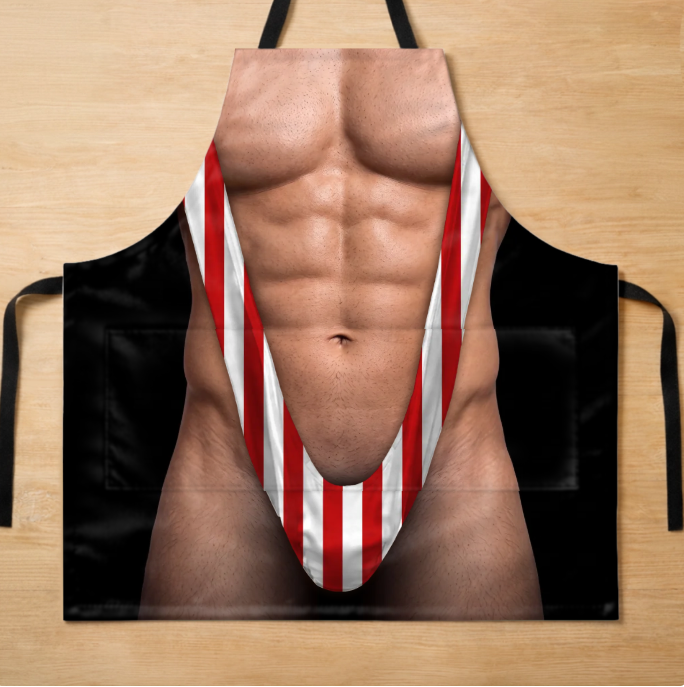 ⚡Personalized Apron (with Pockets) – A Gift for Men – King of BBQ