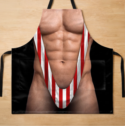 ⚡Personalized Apron (with Pockets) – A Gift for Men – King of BBQ
