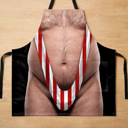 ⚡Personalized Apron (with Pockets) – A Gift for Men – King of BBQ