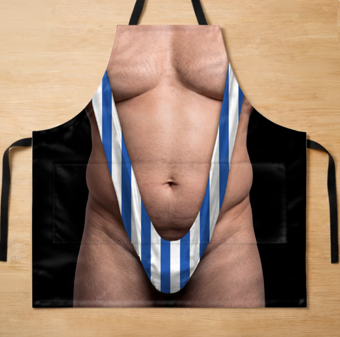 ⚡Personalized Apron (with Pockets) – A Gift for Men – King of BBQ