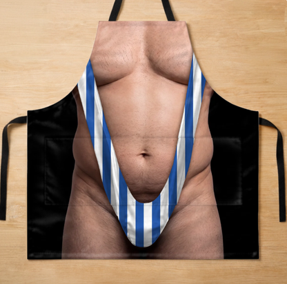 ⚡Personalized Apron (with Pockets) – A Gift for Men – King of BBQ