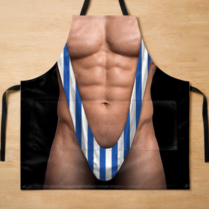 ⚡Personalized Apron (with Pockets) – A Gift for Men – King of BBQ