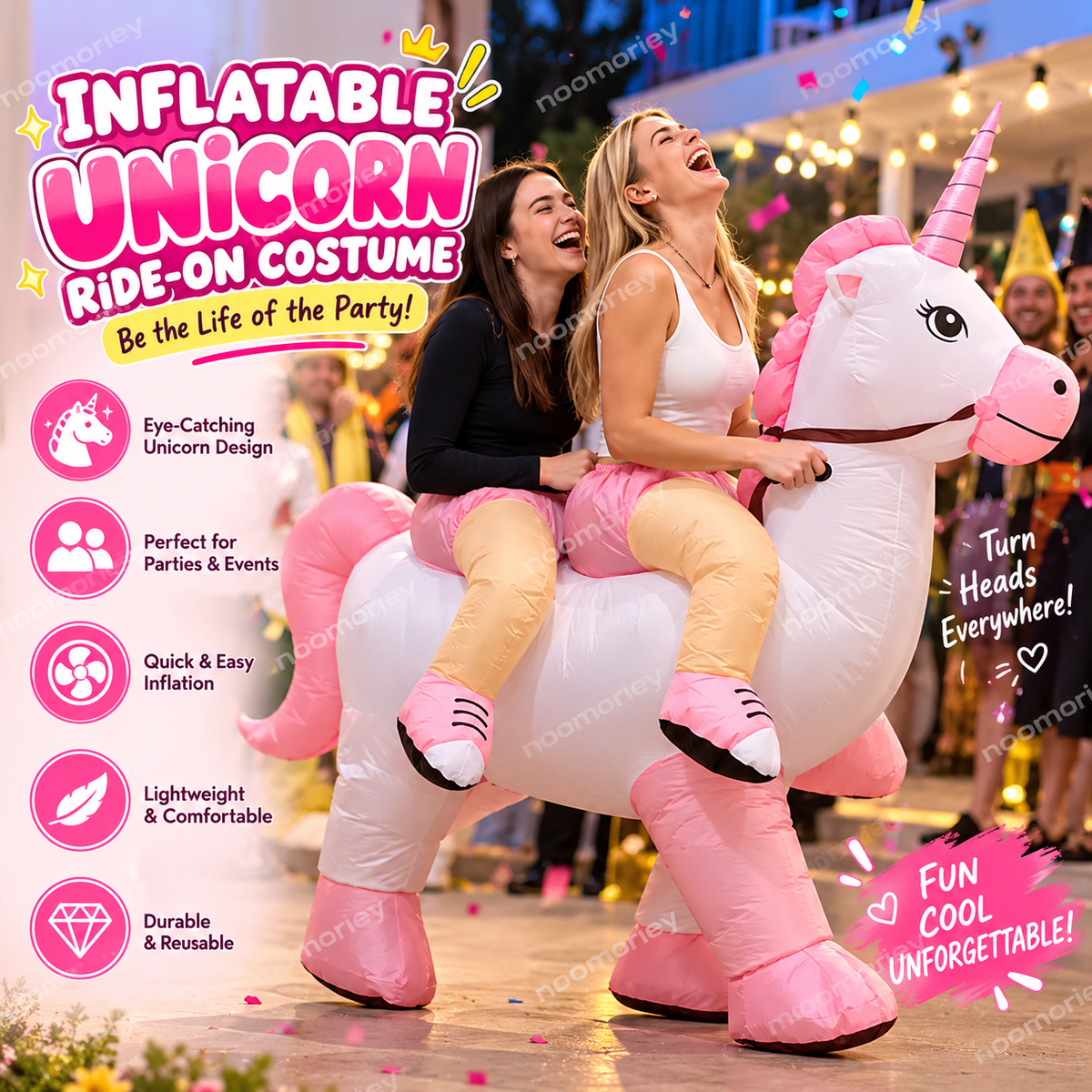 Inflatable Halloween Costume – Funny Dinosaur, T-Rex & Alien Party Costume