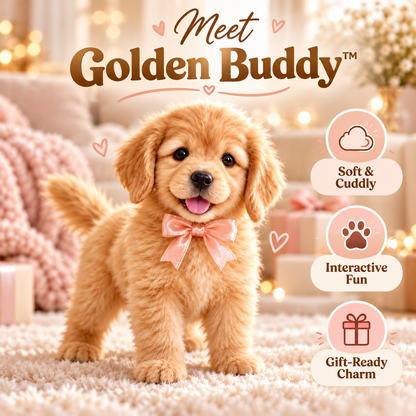 🔥HOT SALE SAVE 49% – Realistic Robot Golden Retriever Puppy