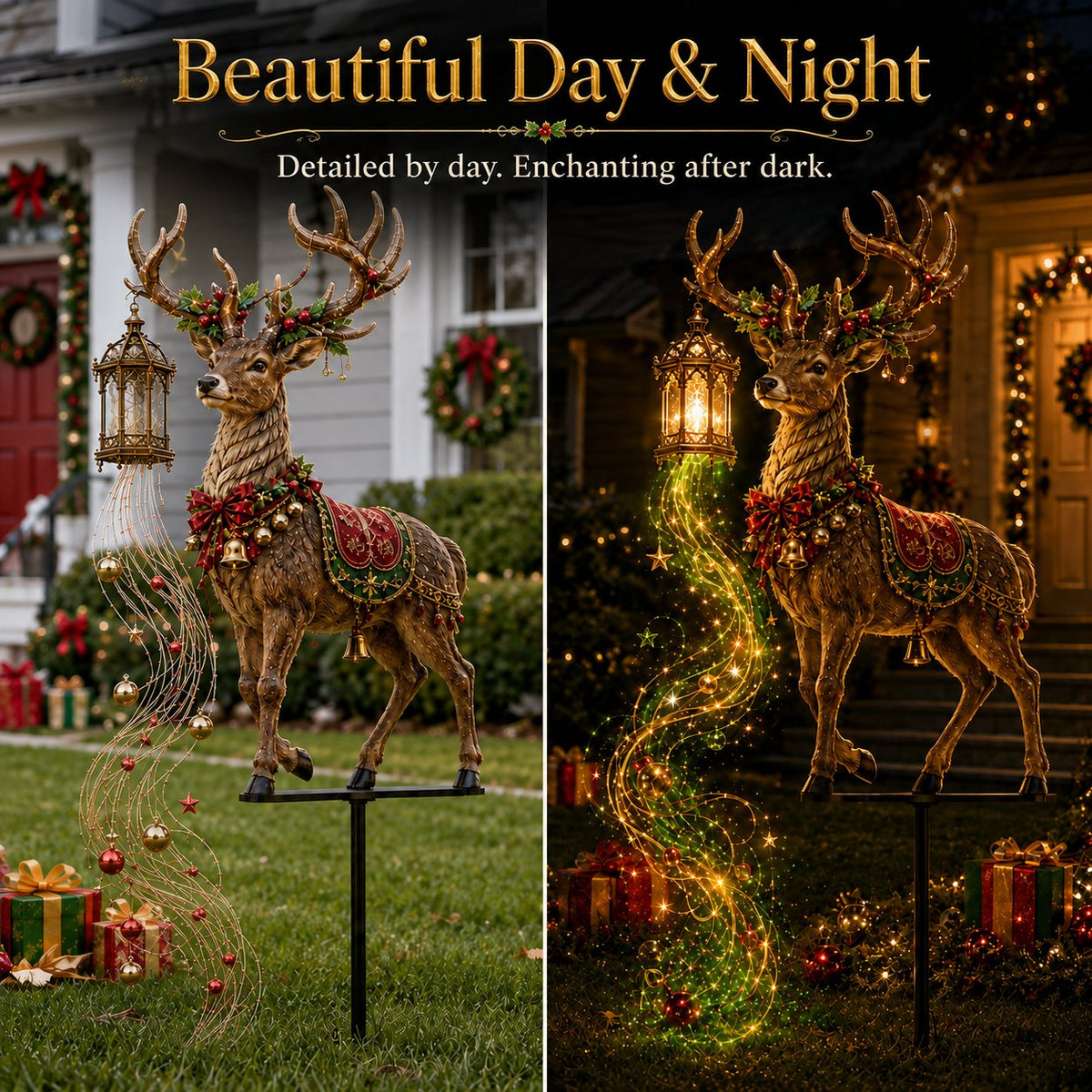 🔥🎅New Arrivals - LED Christmas Tree Lawn Stake, Festive Garden Holiday Decor