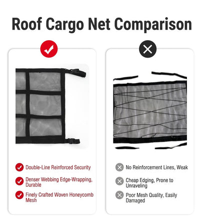 💕🚗NEW-Car Ceiling Storage Net Pocket