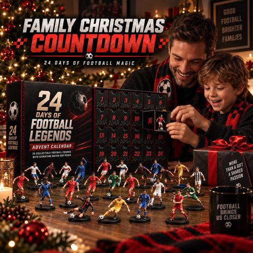 ✨🏆24 Days of Football Legends Advent Calendar | 24 Collectible Player Figures