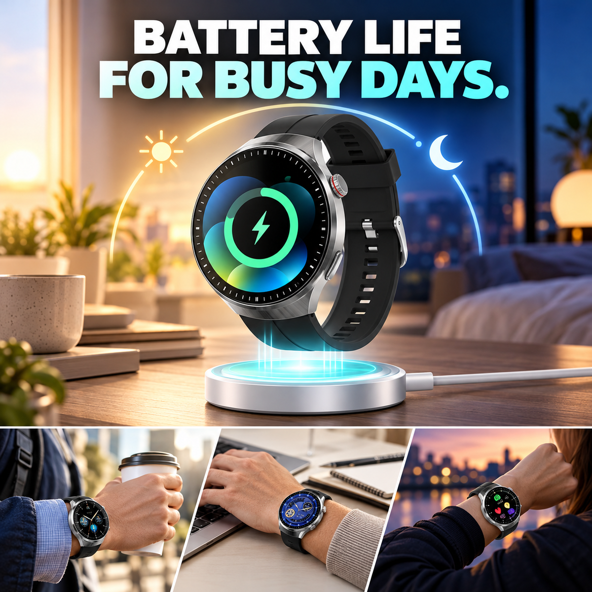 ❤️Flagship Smartwatch for Health Protection, 24/7 Health Data Center🥰