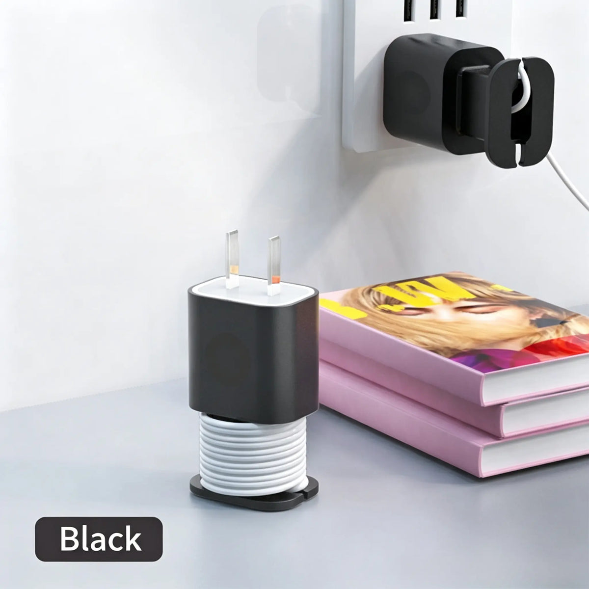 ⚡2PCS 2-in-1 Silicone Charger Protector with Cord Wrap for 18W/20W Adapters