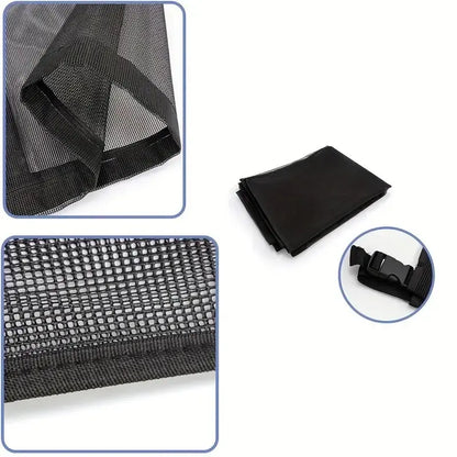 🍃Heavy-Duty Mesh AC Cover – All-Season Outdoor Protection