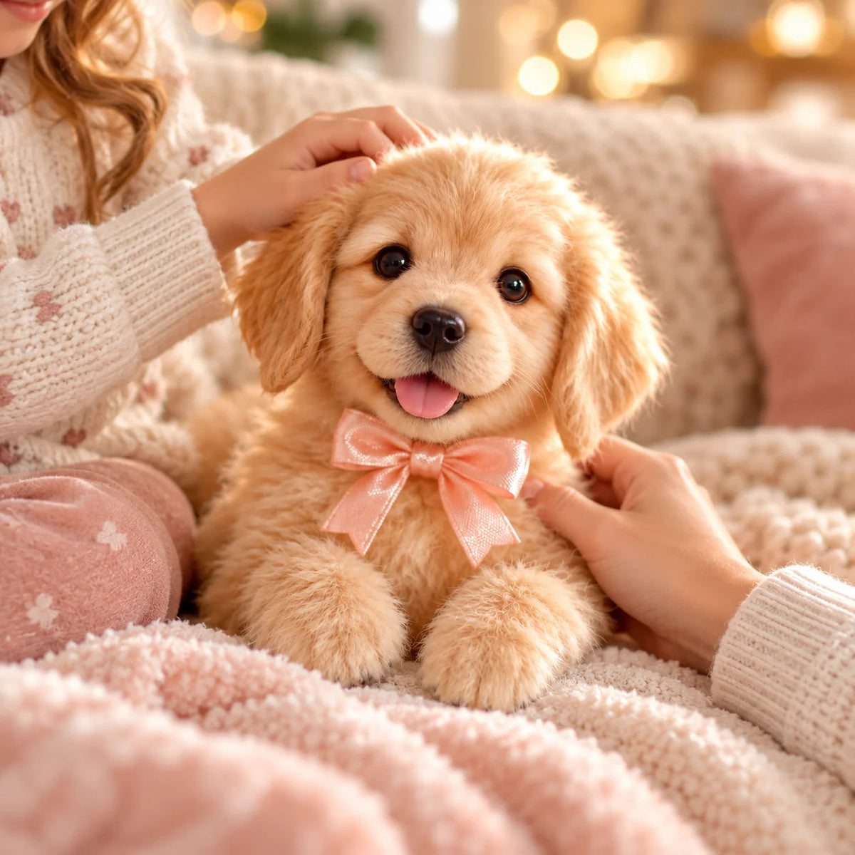 🔥HOT SALE SAVE 49% – Realistic Robot Golden Retriever Puppy