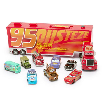 💥Little Haulers™ Mack Transporter Truck & Die-Cast Cars Set