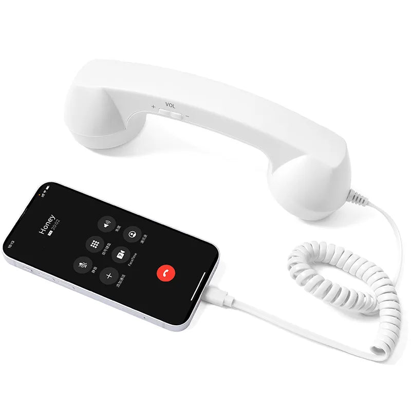 ☎️❤️Retro telephone handset with Type-C interface