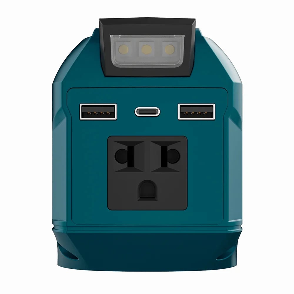⚡ 250W Portable Power Inverter – Turn 18V–21V Tool Batteries Into 220V AC Power 🔋