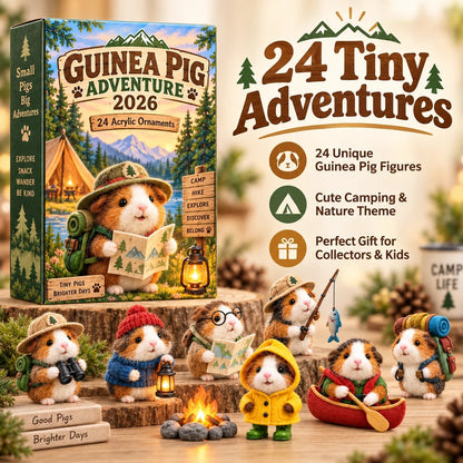 🐹🌲Guinea Pig Christmas Advent Calendar – 24 Days of Mini Surprises 2026