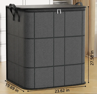 XXL (23.62 x 19.69 x 27.56in)