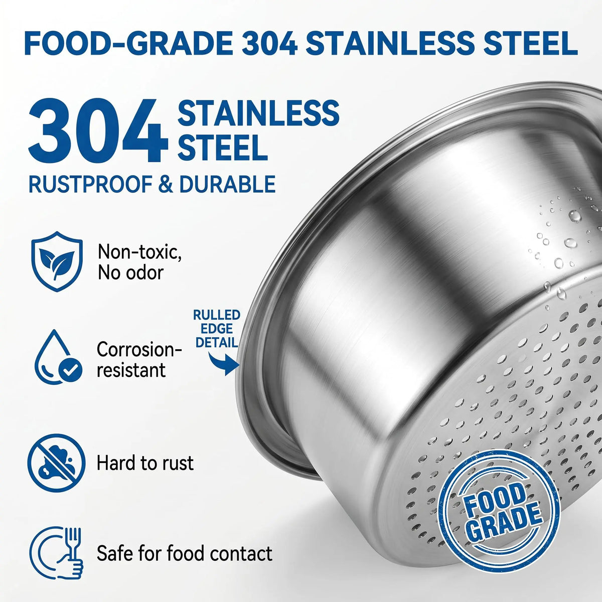 🔥BUY 1 GET 1 FREE💧Stainless Steel Swan Sink Strainer Basket🦢💧