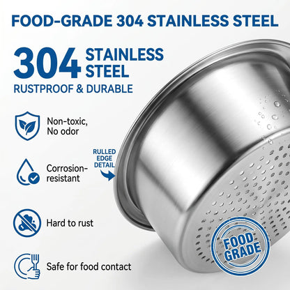 🔥BUY 1 GET 1 FREE💧Stainless Steel Swan Sink Strainer Basket🦢💧