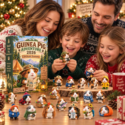 🐹🌲Guinea Pig Christmas Advent Calendar – 24 Days of Mini Surprises 2026