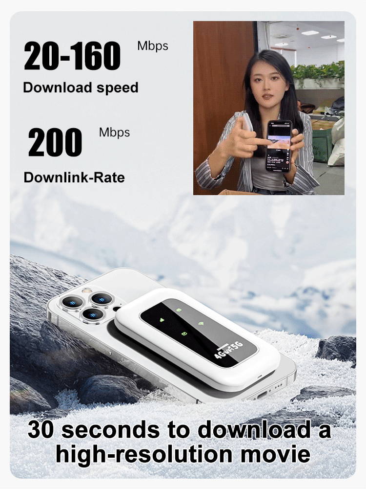 50%OFF📶 All-Network Pocket WiFi – Ready in Seconds No Setup! No Hassle! Just Connect!🔥[Power on and use, free for life]