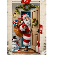 Wreath & Snowman Porch