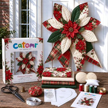 🎀Large Patchwork Bow Sewing Kit