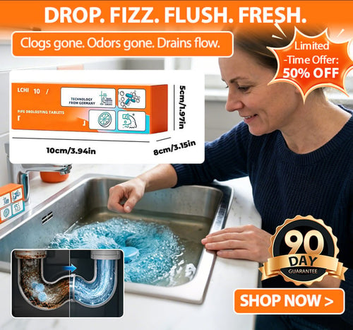 💥50% OFF-Powerful Pipe Declogging & Cleaning Tablets