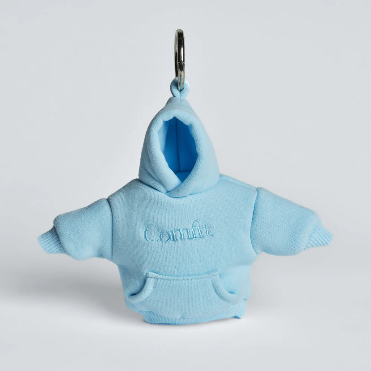 🧸Comfrt | Hoodie Keychain | Miniature Stress Ball Hoodie Clip-On Keychain Charm