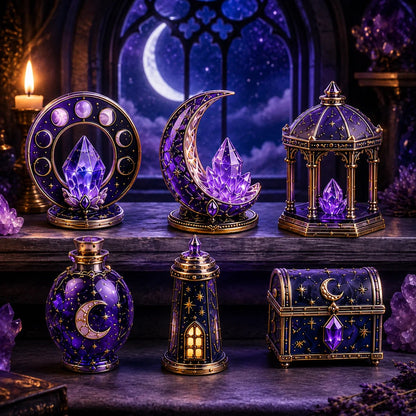 🏆Limited Time Sale 49% OFF🎄🔮Lunar Witch Advent Calendar 2026 – 24 Enchanted Crystal Miniatures for a Magical Moonlit Countdown