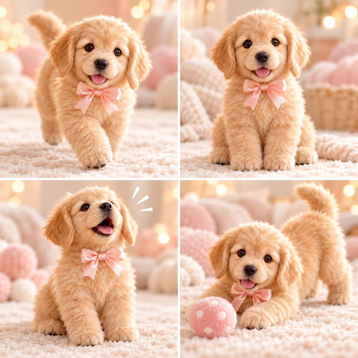 🔥HOT SALE SAVE 49% – Realistic Robot Golden Retriever Puppy