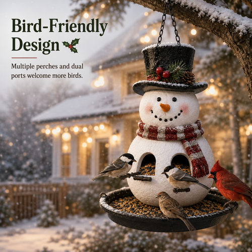 ⛄Christmas Bird Feeder Collection – Festive Hanging Garden Feeders for Wild Birds