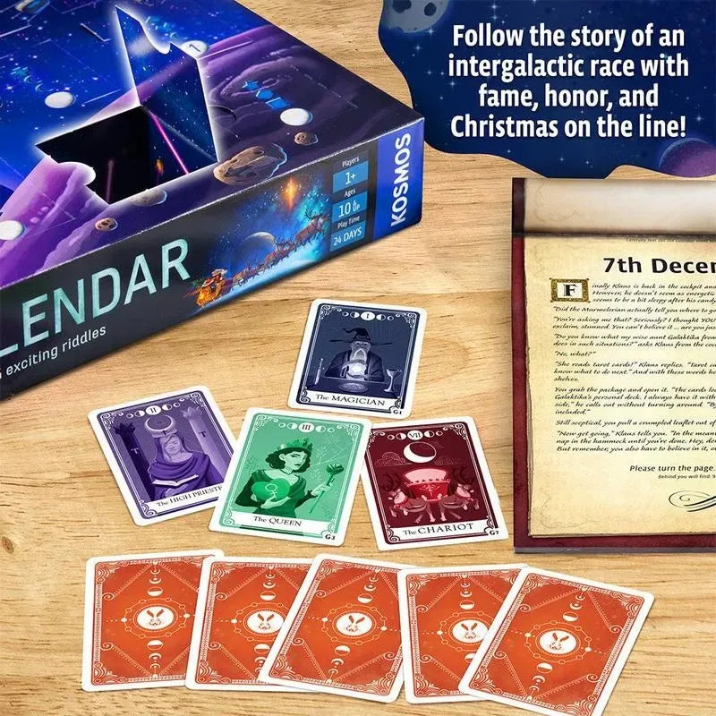 🧩LAST DAY 49% OFF –🐰 24-Day Cosmic Escape Room Advent Calendar🚀