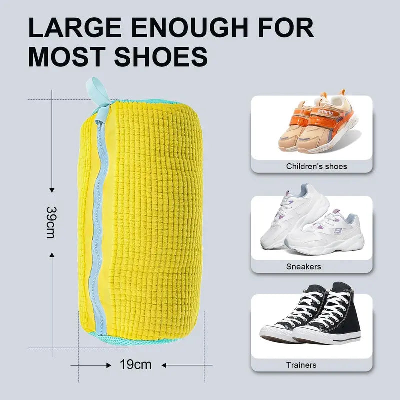 No-Scrub Shoe Washing Bag – Clean & Protect Your Sneakers In The Washing Machine