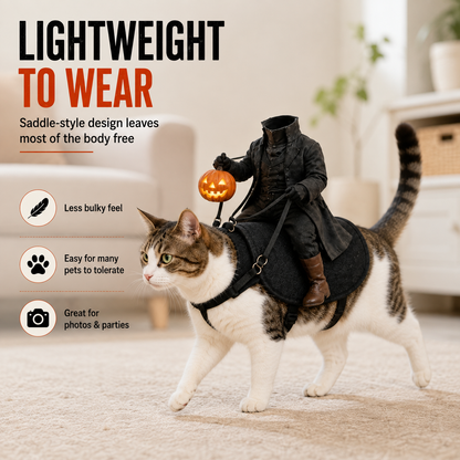 🎃The HeadlessHorseman RiderTM PetCostume
