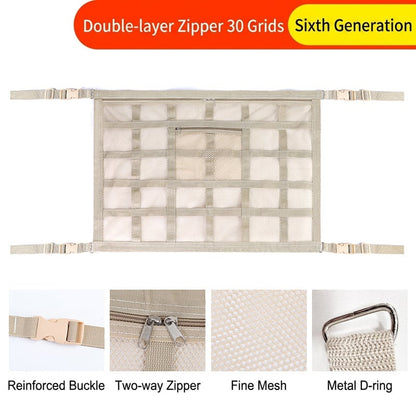 💕🚗NEW-Car Ceiling Storage Net Pocket