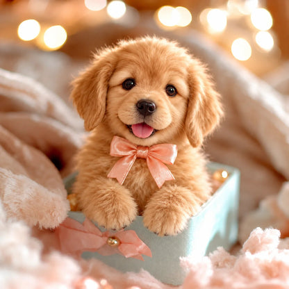 🔥HOT SALE SAVE 49% – Realistic Robot Golden Retriever Puppy