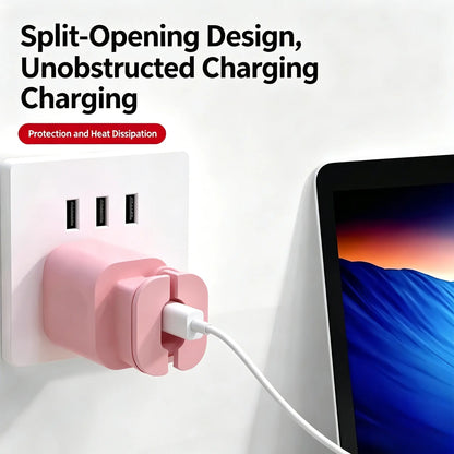 ⚡2PCS 2-in-1 Silicone Charger Protector with Cord Wrap for 18W/20W Adapters